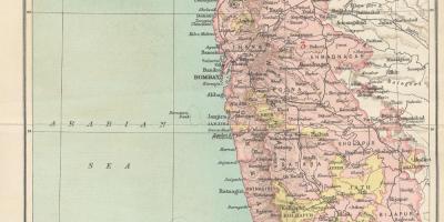 Mapa ng Bombay pagkapangulo