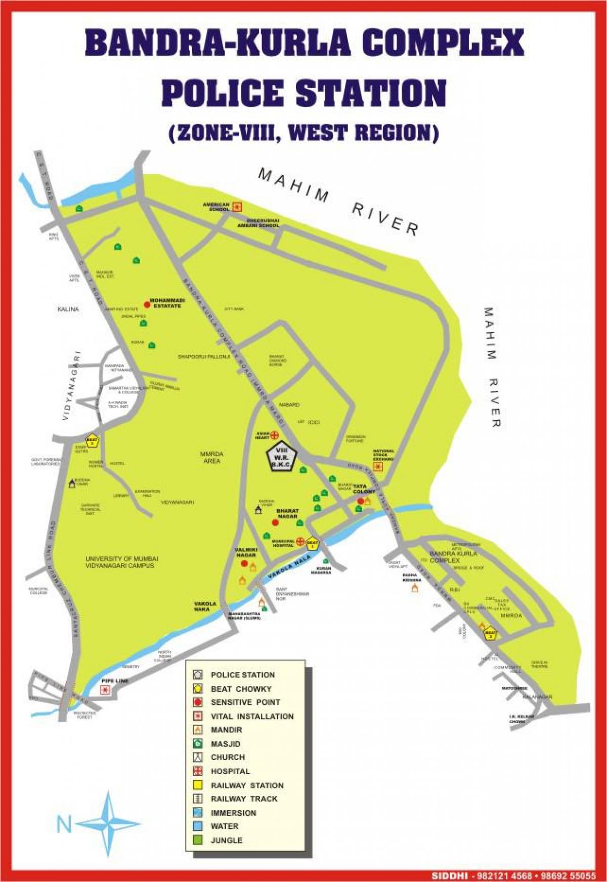 bkc mapa Mumbai