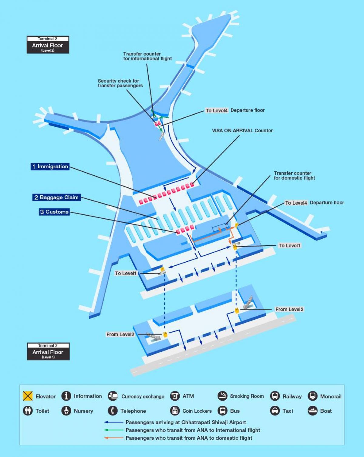 Manila International Airport Mapa 