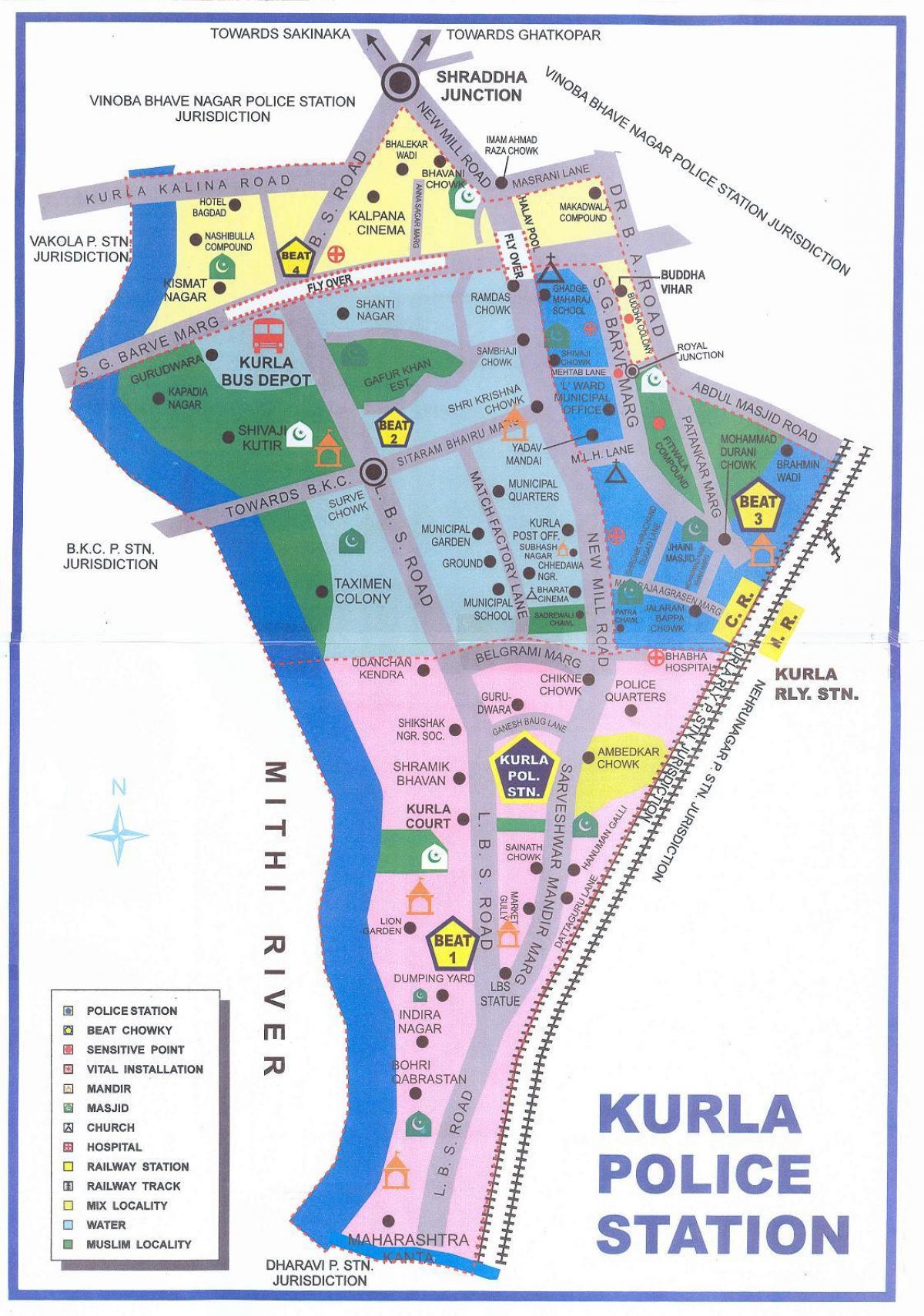 mapa ng quezon city Kurla