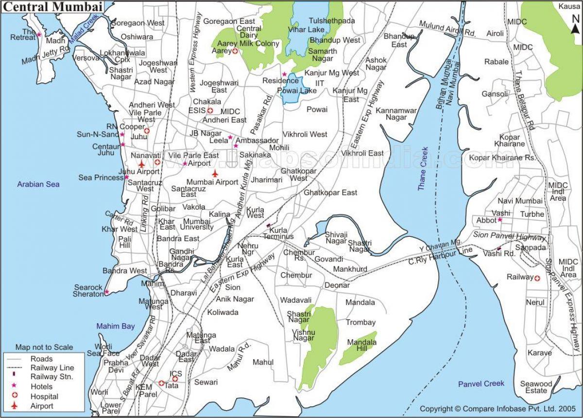 mapa ng quezon city central